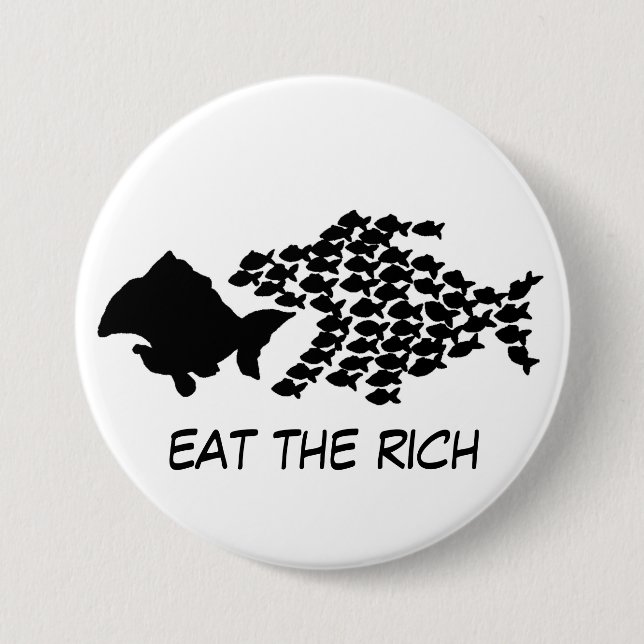 Essen Sie die Reichen Button (Vorderseite)