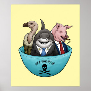 Essen Sie die Reichen! Poster