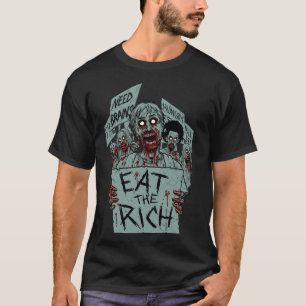 ESSEN SIE DIE REICHEN ZOMBIES T-Shirt