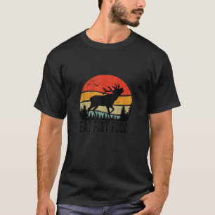 Essen Sie Fast Food Vintag Wildlife Trip Retro Dee T-Shirt