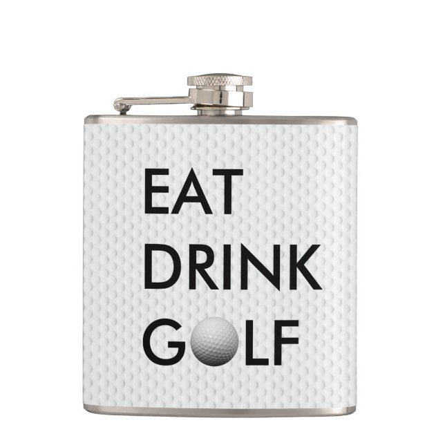 Essen Sie Getränk-Golf-Flasche Flachmann (Vorderseite)