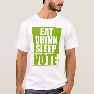 Essen Sie Getränk-Schlaf-Abstimmung T-Shirt