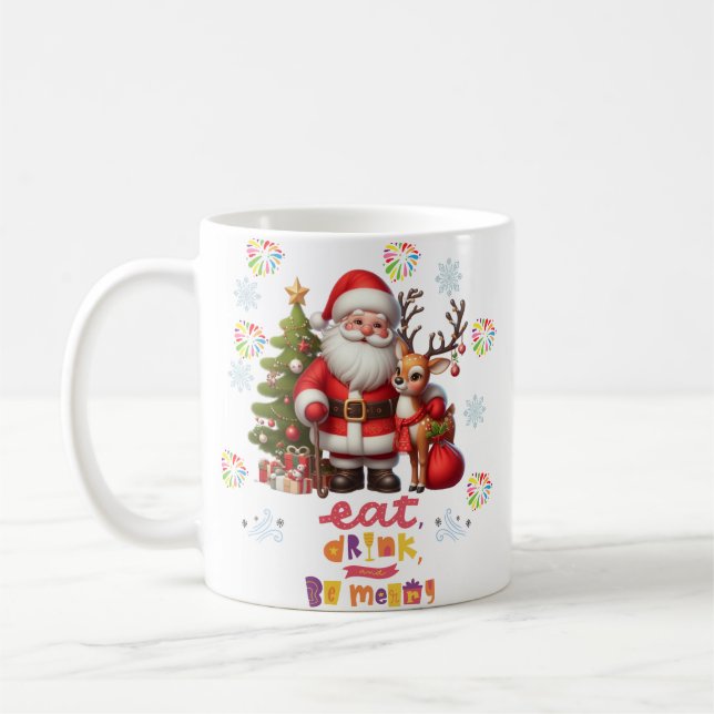 ESSEN SIE GETRÄNK SEIEN SIE NUR. KAFFEETASSE (Links)