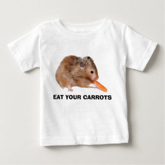 Essen Sie Ihr Karotten-Shirt Baby T-shirt
