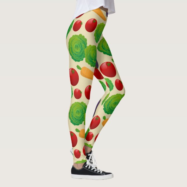 Essen Sie Ihre Gemüse Leggings (Rechts)