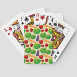 Essen Sie Ihre Gemüse Spielkarten