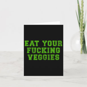 Essen Sie Ihre Ing Veggies Vegetarische Bodybuildi Karte