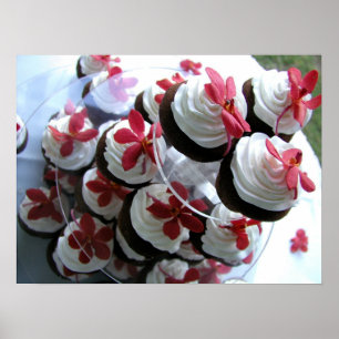 Essen Sie Ihre Schalen-Kuchen Poster