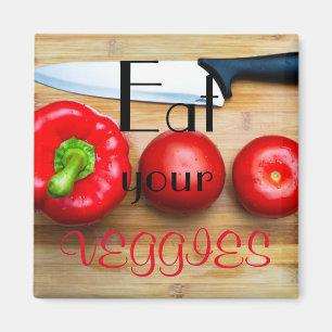 Essen Sie Ihre Veggies Magnet