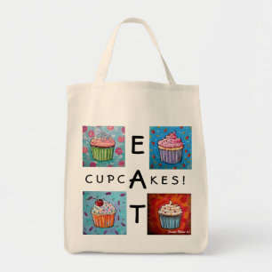 ESSEN SIE KLEINE KUCHEN! Einkaufstüte Tragetasche