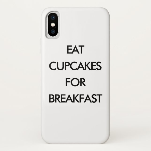 ESSEN SIE KOPKEN FÜR DAS FRÜHSTÜCK iPhone Case (Rückseite)