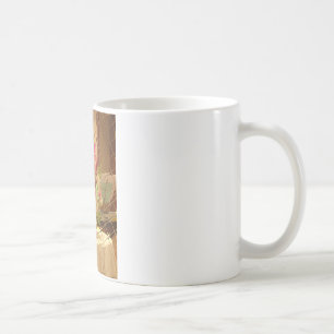 Essen Sie Liebe Spielen Sie Blume für alle schönen Kaffeetasse
