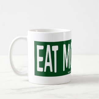 Essen Sie mehr Hafer-Tasse Kaffeetasse