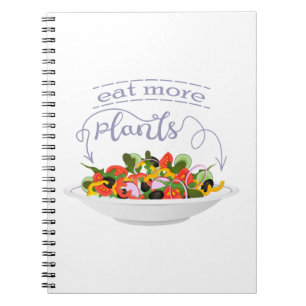 Essen Sie mehr Pflanze Frischsalat Motivation Buch