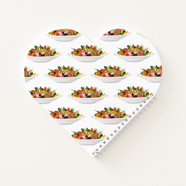 Essen Sie mehr Pflanze Frischsalat Motivation Buch (Rückseite)