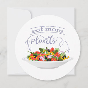 Essen Sie mehr Pflanze Frischsalat Motivation Buch