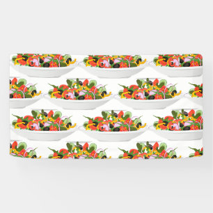 Essen Sie mehr Pflanze Frischsalat Motivation Buch Banner