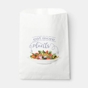 Essen Sie mehr Pflanze Frischsalat Motivation Buch Geschenktütchen
