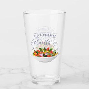 Essen Sie mehr Pflanze Frischsalat Motivation Buch Glas
