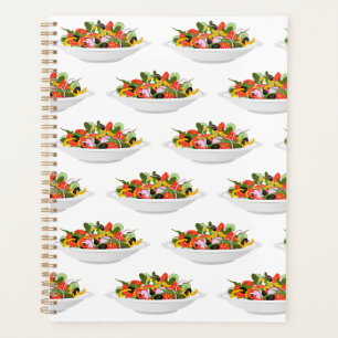 Essen Sie mehr Pflanze Frischsalat Motivation Buch Planer