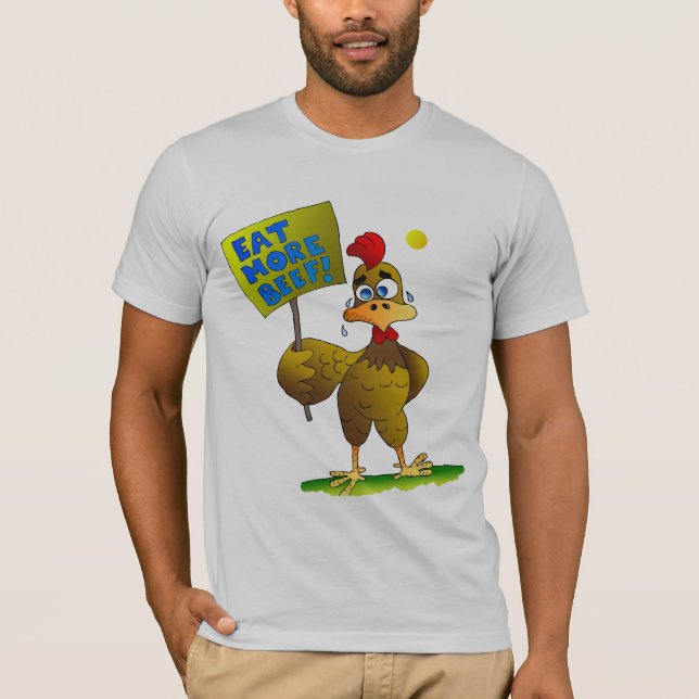 ESSEN SIE MEHR RINDFLEISCH! T-Shirt (Vorderseite)