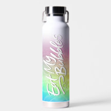 "Essen Sie meine Blasen" Einhorn Bathwater Farbe S