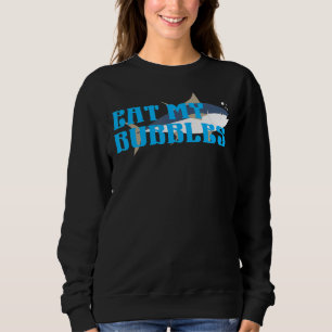 Essen Sie meine Blasen schwimmen Meet Swim Team Sw Sweatshirt