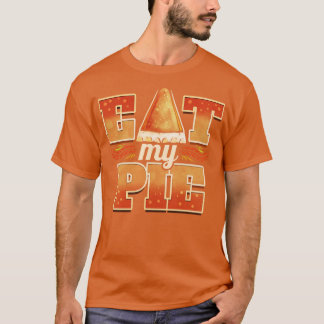 Essen Sie meinen Kuchen Pumpkin Pie Piece Erntedan T-Shirt