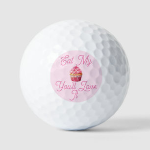 Essen Sie meinen Muffin Golf Ball