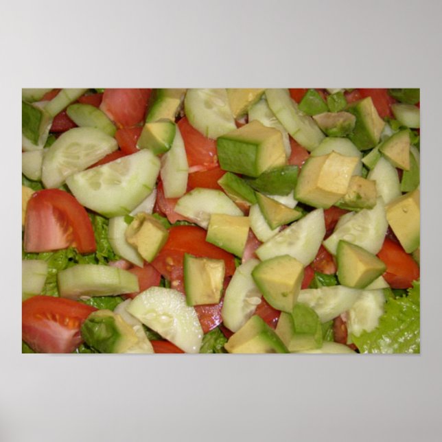 Essen Sie meinen Salat Print Poster (Vorne)