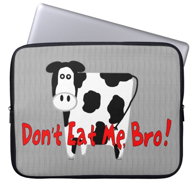 Essen Sie mich nicht, Bro! Laptopschutzhülle (Vorderseite)