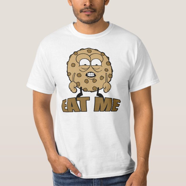 Essen Sie mich - Plätzchen T-Shirt (Vorderseite)
