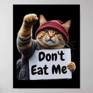 Essen Sie mir keine Katzen für Trump 2024 Trump od Poster