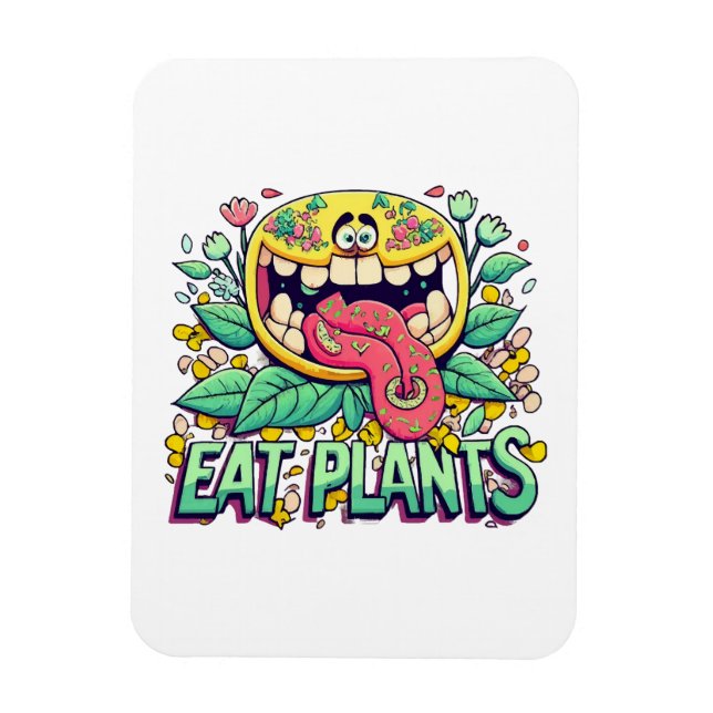 Essen Sie Pflanze Magnet (Vertikal)