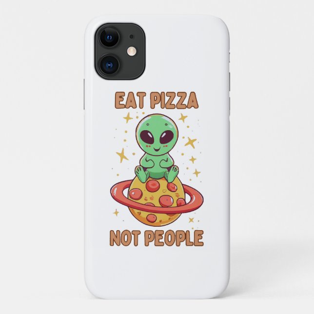 Essen Sie Pizza nicht Leute Case-Mate iPhone Hülle (Rückseite)