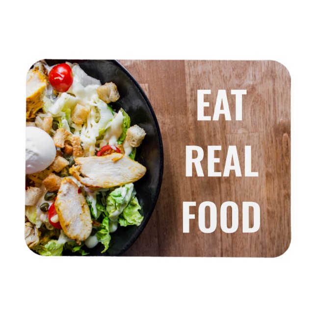 Essen Sie Real Food Inspiration Magnet (Horizontal)