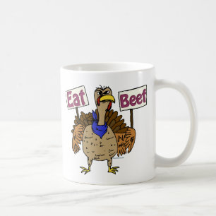 Essen Sie Rindfleisch - die sprechentürkei Kaffeetasse