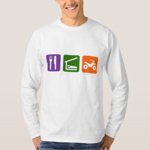 Essen Sie Schlaf ATV T-Shirt