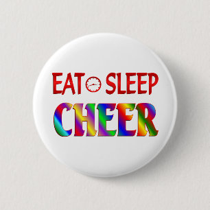 Essen Sie Schlaf-Beifall Button