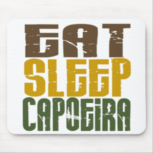 Essen Sie Schlaf Capoeira 1 Mousepad