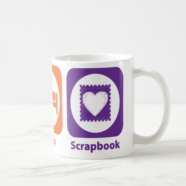 Essen Sie Schlaf-Einklebebuch Kaffeetasse (Rechts)