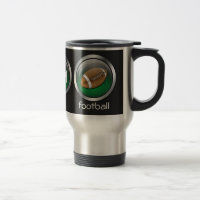 Essen Sie Schlaf-Fußball:: Reise-Tasse