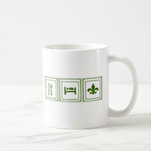 Essen Sie Schlaf… Kaffeetasse