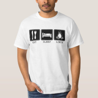 Essen Sie. Schlaf. Linux. T-Shirt