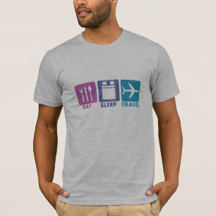 ESSEN SIE SCHLAF-REISE-LEBENSSTIL T-Shirt