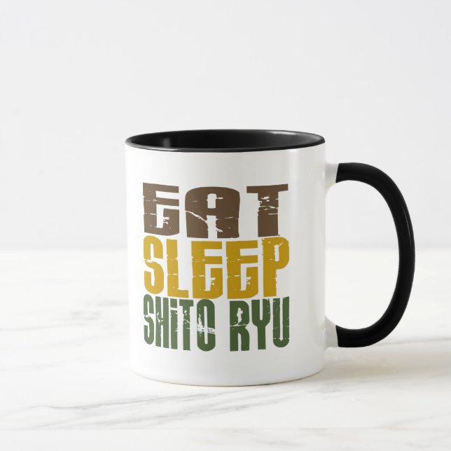 Essen Sie Schlaf Shito Ryu 1 Tasse (Rechts)