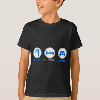 Essen Sie Schlaf-Spiel 2 - T-Shirt