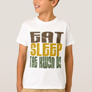 Essen Sie Schlaf Taekwondo 1 T-Shirt