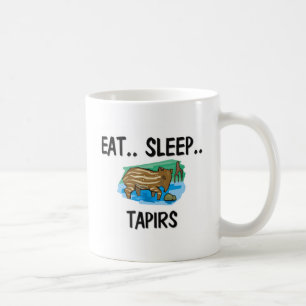 Essen Sie Schlaf TAPIRS Kaffeetasse
