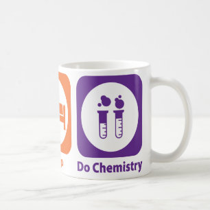 Essen Sie Schlaf tun Chemie Kaffeetasse